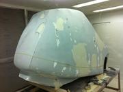 Bodywork assembled and sanding started