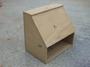 Front wooden box