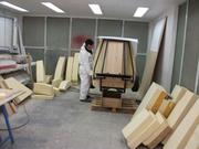 First positionning of the side sections