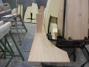 Preparation of a setting plate as a reference level according to the body with a cruved reference of the body at that height. (1)