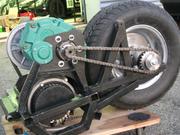 Powertrain ready and mounted on the swing arm (4)
